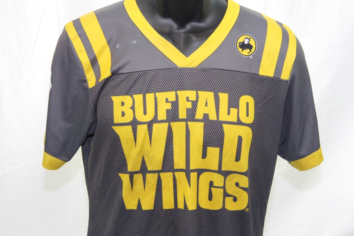 BUFFALO WILD WINGS アメリカンフットボールシャツ 82 Buffalo Wild Wings #82 Football Jersey Womens Shirt Medium