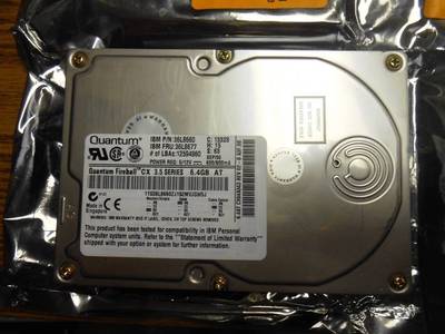 QUANTUM IBM P/N 36L8660 / FRU 36L8677 6GB IDE HARD DRIVE REFURBISHED