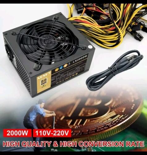 LX2000W 2000W Schaltnetzteil 80 PLUS Platinum Zertifizierung - Bild 9 von 9