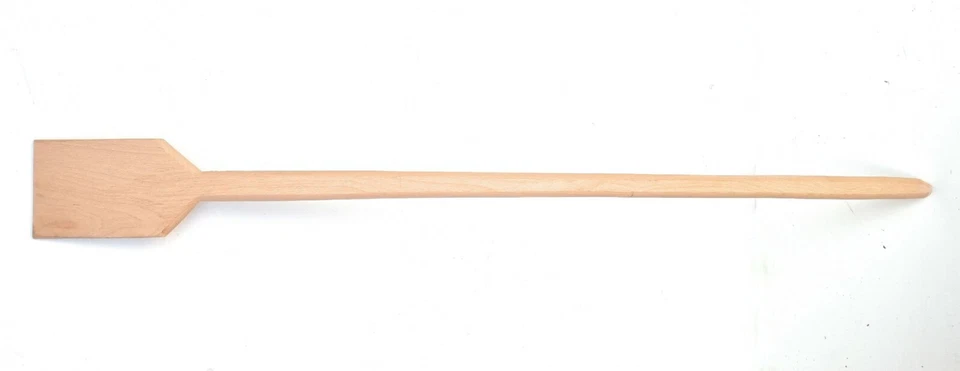 Grande Louche Géante en Bois de Hêtre Massif 124cm, Fait Main - Photo 2/4