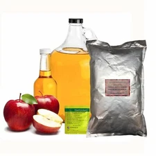 HomeBrewStuff 5 Gallon Hard Cider 100% Apple Juice Concentrate Recipe Kit
