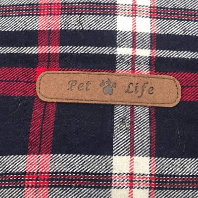 Pet Life Hundemantel Puddler – Isolierte Karierte Hundejacke Mit Sherpa-Futter Für Kleine Bis Große Hunde