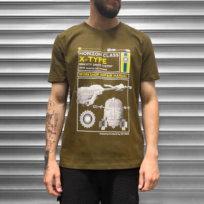 Event Horizon Workshop Reparaturanleitung T-Shirt Dr Weir Sci Fi Horror Aliens