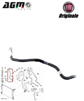 VAICO Tubo Flessibile Radiatore Superiore V20-1269 Per BMW – Serie 1, 3, Z4 Con Motore 225kW – Ricambio Qualità OEM