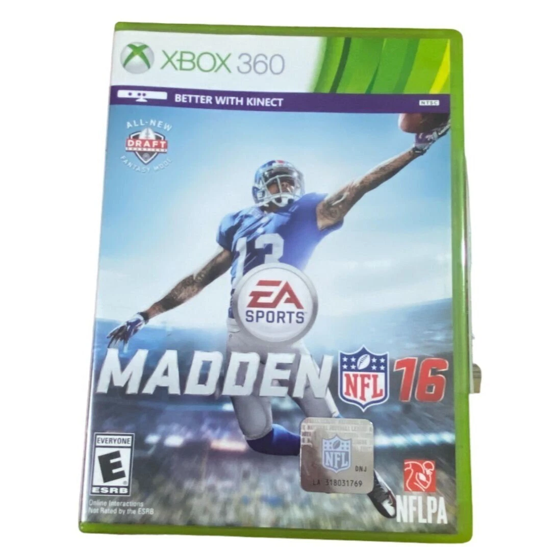 Madden 16 best sale xbox 360