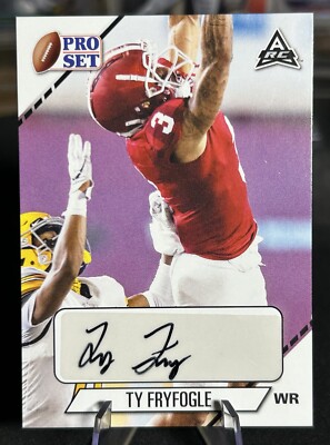 2021 Leaf Pro Set College - Autographs #PS-TF2 Ty Fryfogle (AU, RC)