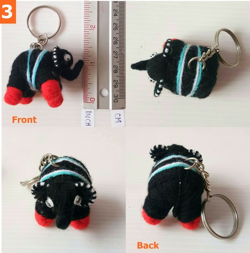 Llavero Muñeca Vudú Único - Hecho a Mano con Amor por Bolsas y Llaves #11 - Imagen 13 de 19