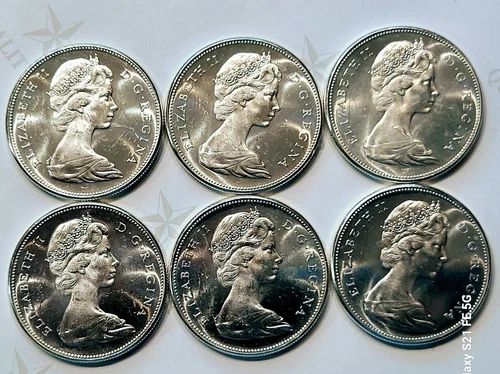 1967 Canadian , Canada,  Silver Dollar Very Choice BU