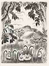 CHARLES E. BURCHFIELD : Summer Benediction : Archival Art Print