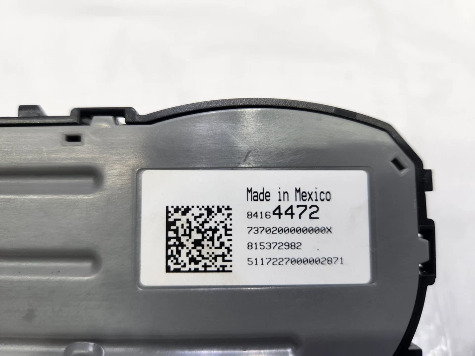 Оригинальный климат-контроль для обогревателя переменного тока Chevrolet Colorado 2018 84164472 - Изображение 3 из 4