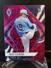 Josh Fleming RC 2021 Paini Chronicles Phoenix Purple Velocity #13 - Tampa Bay