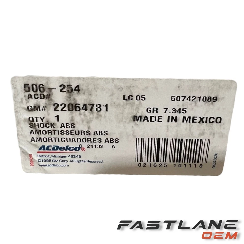 Cadillac Deville/Seville 2000-2005 suspensión delantera puntal nuevo fabricante de equipos originales 22064781 Foto 4 de 4