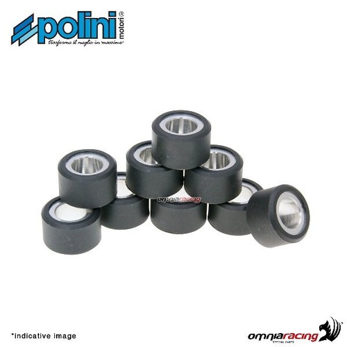 Jeux De Galets Variateur Polini 15x12mm - Poids 3.5g à 5.0g