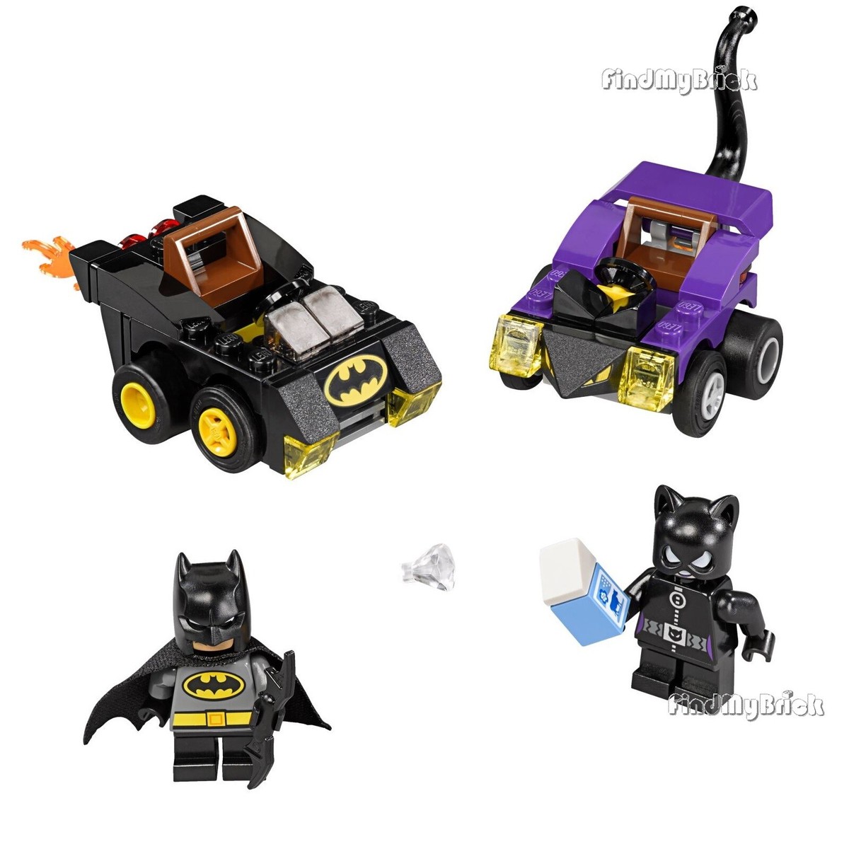 Lego Marvel Super Heroes Mighty Micros 76061 Batman vs. Catwoman