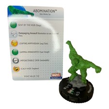 ABOMINATION 013 13 The Incredible Hulk HeroClix w/card