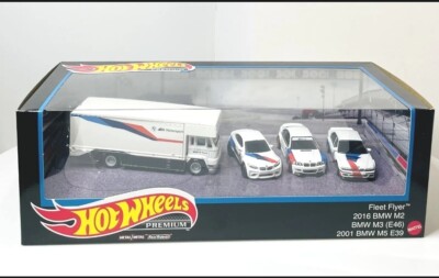Hot Wheels 2022 Premium Set BMW M Team Fleet Flyer M2 M3 M5