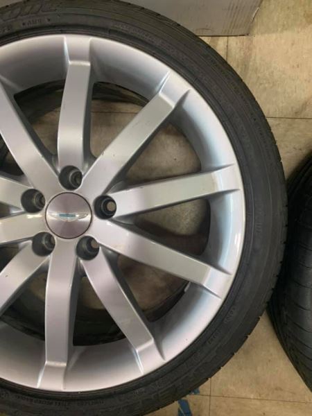 19" 19X8.5 ASTON MARTIN DB9 2004-2012 FRONT OEM Factory Wheel Rim 4G43-1007-AB