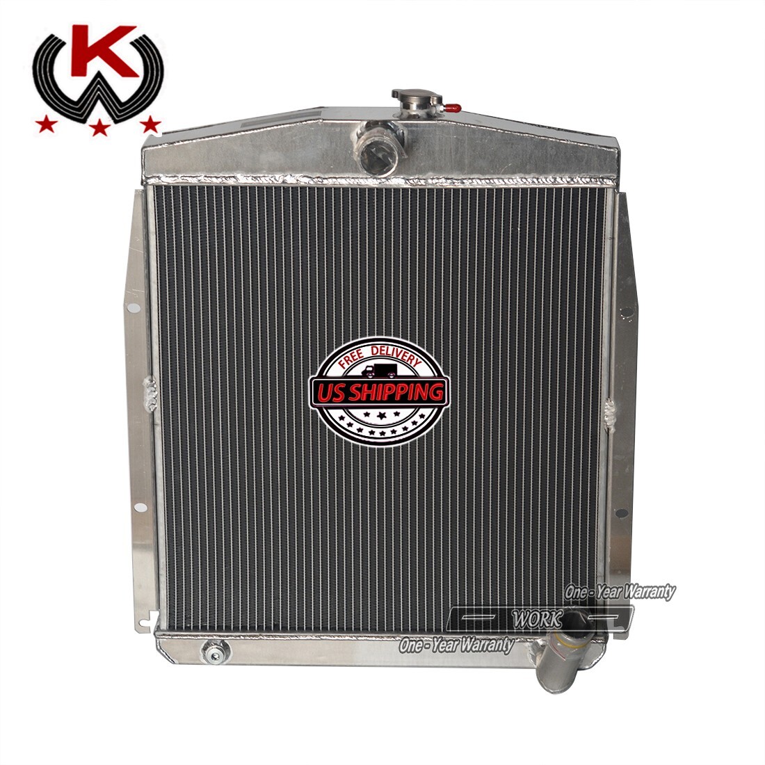 CC49B Radiator Fit 49-54 1952 Pontiac Chieftain/Chieftain/Star Chief/Streamliner