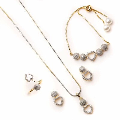Set for Women American Diamond Necklace 
