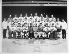 1970S NHL HOCKEY BOSTON BRUINS TEAM PHOTO BOBBY ORR GARDEN PHIL ESPOSITO LEGEND 