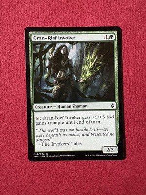Oran-Rief Invoker - Battle For Zendikar BFZ Magic The Gathering MTG #182