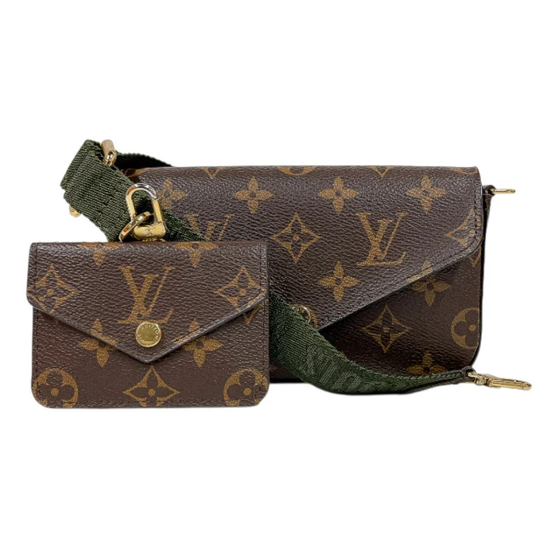 LOUIS VUITTON Multi Pochette Accessoires Brown Monogram Shoulder Bag #OKB7072