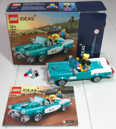 Lego Ideas #40448 Vintage Car 99% Complete Box + Manual GWP 2021 Retired