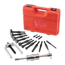 16pcs Blind Hole Bearing Puller Set Internal Extractor Removal Tool Slide Hamme