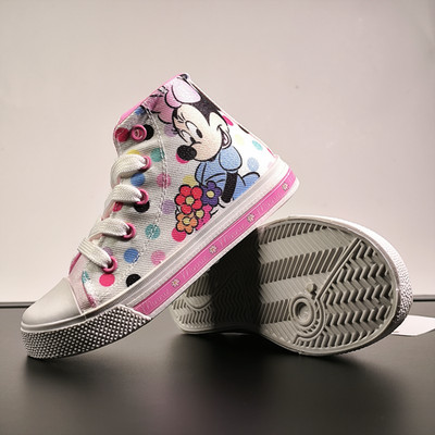 Disney Minnie Mouse Shoes | Mädchen | Weiß Rosa | EU 26 | NEU