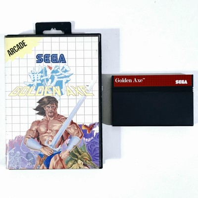  1989 Sega MASTER SYSTEM Arcade Fantasy Brawler GOLDEN AXE dt. PAL Death-Adder