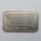Vintage Engelhard 1oz 999 Silver Bar Frosted Reverse Serialized - Nice!