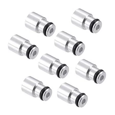  8pcs Fuel Injector Spacer Set Intake Manifold Truck Injector Replacement for 