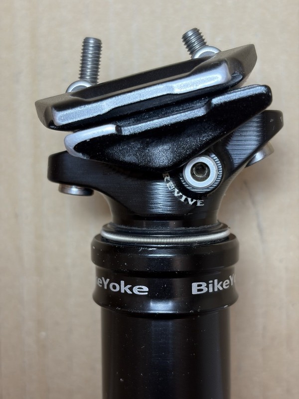 Bike Yoke Revive 2.0, 30.9mm x 213mm - Black - Ti Bolts