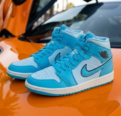 Jordan 1 SE Mid Ice Blue W for sale | eBay