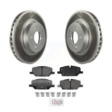 Transit Auto KGA-100586 Brake Disc and Pad Kit Front for Cadillac CT4 2021-2023