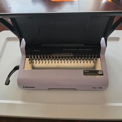 Fellowes Star+ 150 - Manual Comb Binding Machine - Used - Very Good Condition