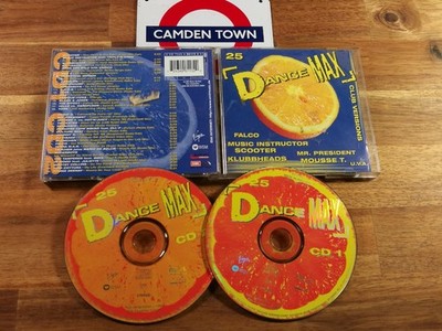 Dance Max 25 Roller/Vengaboys/Dario G/Mousse T/Paradisio/Falco 2X CD Top
