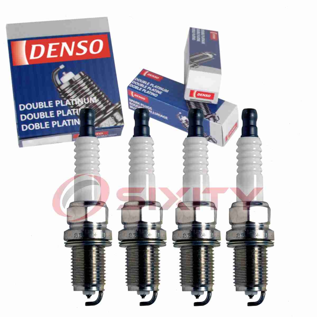 4 pc Denso Platinum Long Life Spark Plugs for 1994-2003 Mitsubishi Galant cl