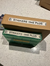 Neo Geo MVS Strikers 1945 Plus Tested And Working Clear Cart Manual Box