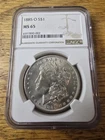 New Listing1885-O Morgan Silver Dollar MS65 NGC