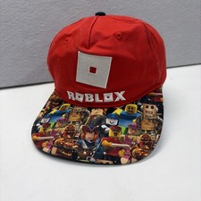 ROBLOX Video Game Ball Cap Hat Youth Adjustable SnapBack Embroidered Logo