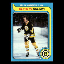 John Wensink #182 1979 Topps Boston Bruins Hockey Card NHL EX