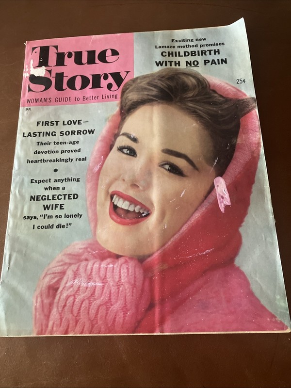 True Story Magazine Jan 1960 Woman’s Guide To Better Living 