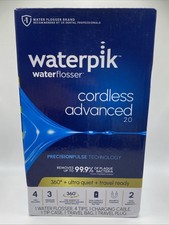 Waterpik WP-580CD Cordless Advanced 2.0 ADA Water Flosser White