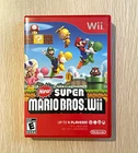 Nintendo New Super Mario Bros. Wii CIB w/ Manual NTSC-U/C 2009 E