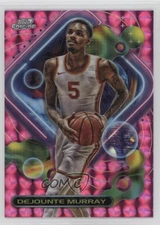 2023-24 Topps Cosmic Chrome Pink Galaxy Refractor Dejounte Murray #2