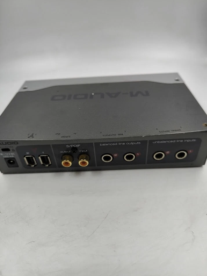 M-Audio FireWire Solo Interface - Powers On, Cosmetic Wear - Image 4 of 4