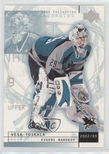 2002 Upper Deck Mask Collection Teammates Evgeni Nabokov Vesa Toskala #73 0m8e