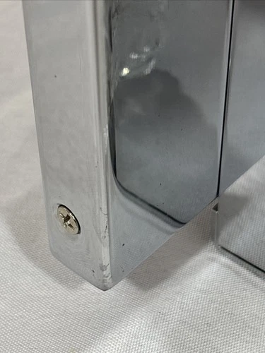 NOS Quoizel Platinum Glass Winter Wall Sconce Polished Chrome PCWR8506C - Picture 10 of 10