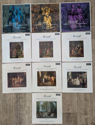 10 x Vinyl Record Collection Mozart/Boskovsky ''Complete Dances & Marches'' DECCA